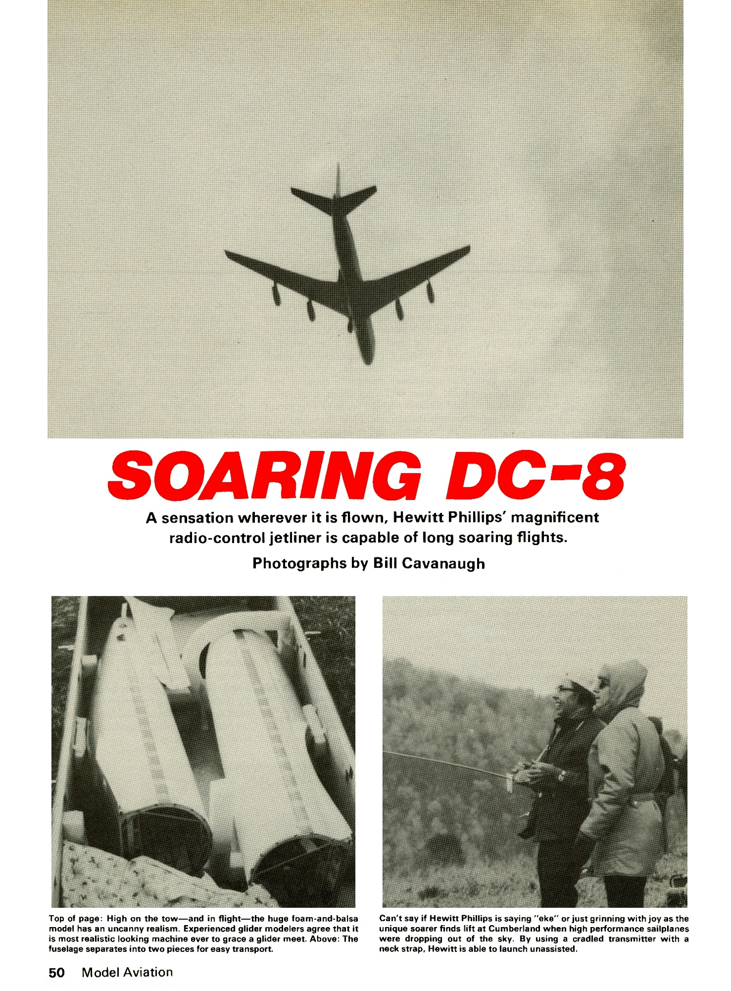 Soaring DC8